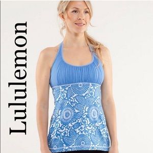 Namaste halter tank sz 6 💙💙💙